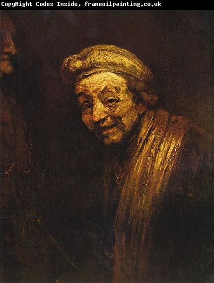 Rembrandt Peale Selbstportrat mit Malstock